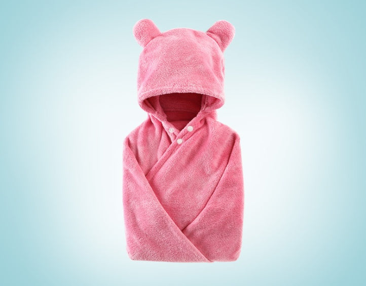 Hooded Baby Bath Towels
