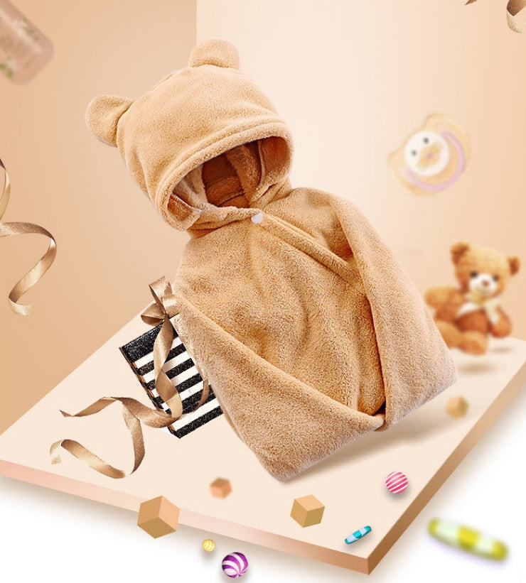 Hooded Baby Bath Towels