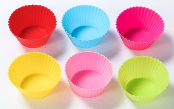 Non-stick Reusable Silicone Cupcake Liners (12pc)