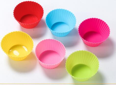 Non-stick Reusable Silicone Cupcake Liners (12pc)