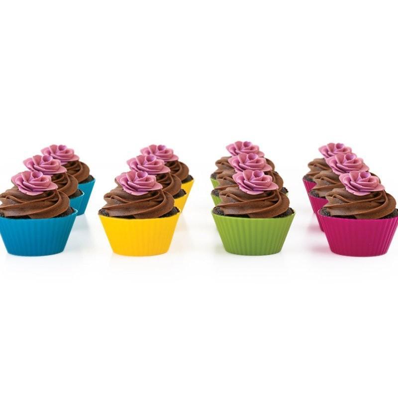 Non-stick Reusable Silicone Cupcake Liners (12pc)