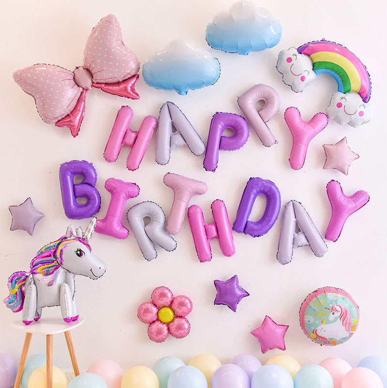 Balloon Birthday Wall Displays