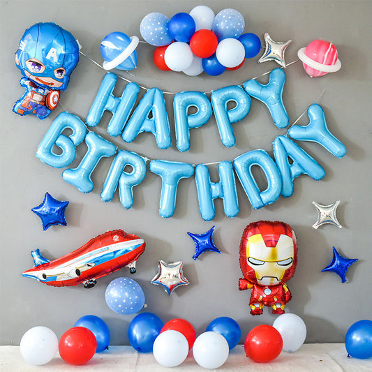 Balloon Birthday Wall Displays