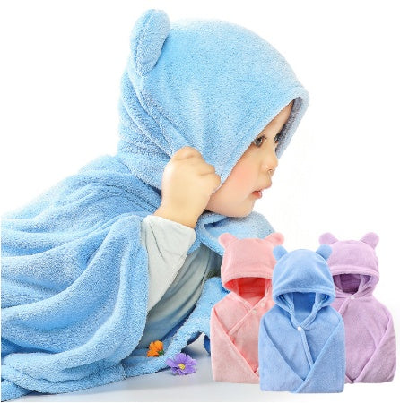 Hooded Baby Bath Towels