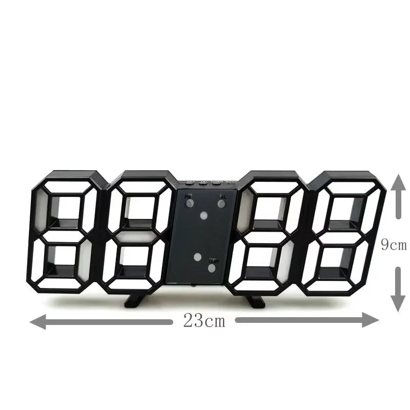 3D LED Digital Clock